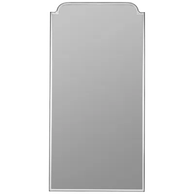 Cooper Classics Heidi Silver 23 3/4" X 47 1/2" Rectangular Wall Mirror