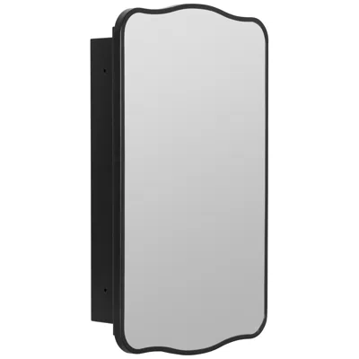 Cooper Classics Jefain Black Medicine Cabinet