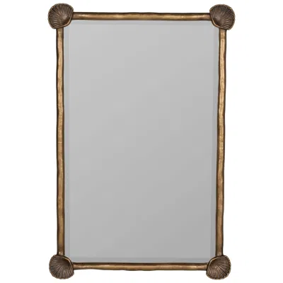 Cooper Classics Leonie Antique Gold 24" X 36" Rectangular Wall Mirror