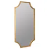 Cooper Classics Lina Shiny Gold Leaf 20" X 36" Rectangular Wall Mirror