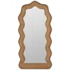 Cooper Classics Maxine Floor Mirror In Brown