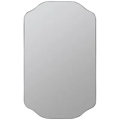 Cooper Classics Sebastian Black 21" X 34" Medicine Cabinet With Mirror