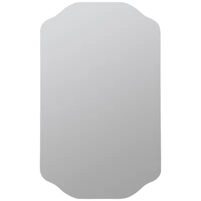 Cooper Classics Sebastian Silver 21" X 34" Medicine Cabinet With Mirror