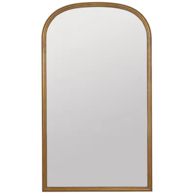 Cooper Classics Stoffer Home X  The Elliptical Floor Mirror In Brown