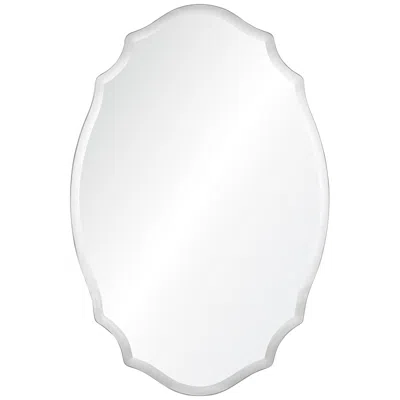 Cooper Classics Tia Beveled 24" X 36" Oval Wall Mirror