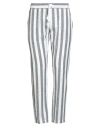 Cooperativa Pescatori Posillipo Man Pants Navy Size L Linen, Viscose In Blue