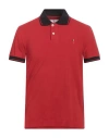 Cooperativa Pescatori Posillipo Polo Shirts In Red