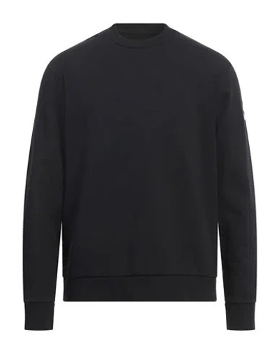 Cooperativa Pescatori Posillipo Man Sweatshirt Black Size Xl Cotton, Elastane In Black