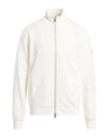 Cooperativa Pescatori Posillipo Man Sweatshirt Off White Size Xxl Cotton, Elastane In White