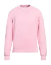 Cooperativa Pescatori Posillipo Man Sweatshirt Pink Size M Cotton, Elastane