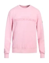Cooperativa Pescatori Posillipo Man Sweatshirt Pink Size Xl Cotton, Elastane
