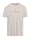 Cooperativa Pescatori Posillipo Man T-shirt Beige Size Xxl Cotton, Elastane