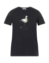 Cooperativa Pescatori Posillipo Man T-shirt Midnight Blue Size M Cotton, Elastane