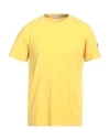 Cooperativa Pescatori Posillipo Man T-shirt Yellow Size Xl Cotton, Elastane
