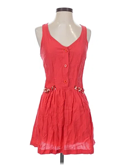 Pre-owned Cooperative Casual Dress In Red