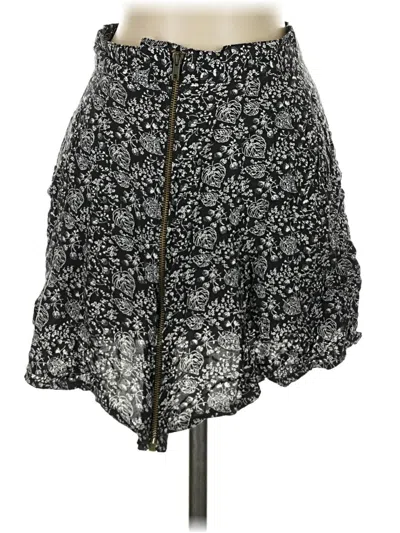 Pre-owned Cooperative Casual Skirt In Black