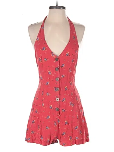 Pre-owned Cooperative Romper In Red