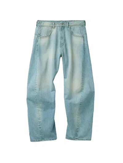 Coor Belt-loop Pocket Jeans In Blue