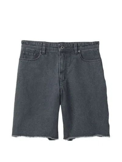 Coor Belt-loop Pocket Shorts In Gray