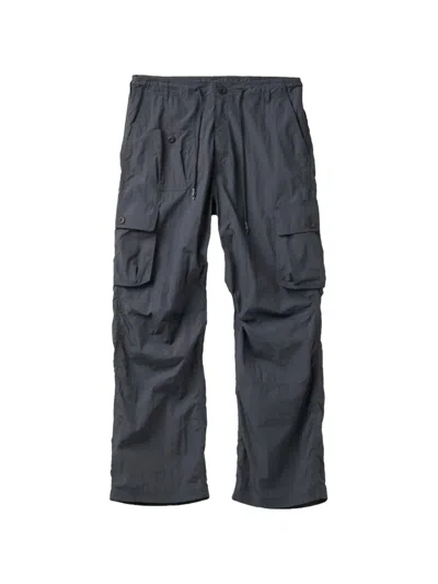 Coor Buttoned Pocket Trousers In Blue