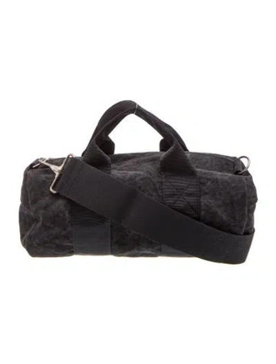Pre-owned Coor Canvas Weekender Bag In Black
