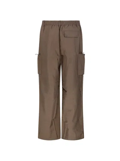 Coor Cargo Trousers In Brown