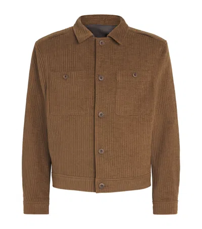 Coor Corduroy Jacket In Brown