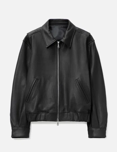 Coor Goatskin Blouson In Black
