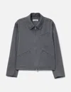 Coor Micro Check Shirt Zip-up In Multi