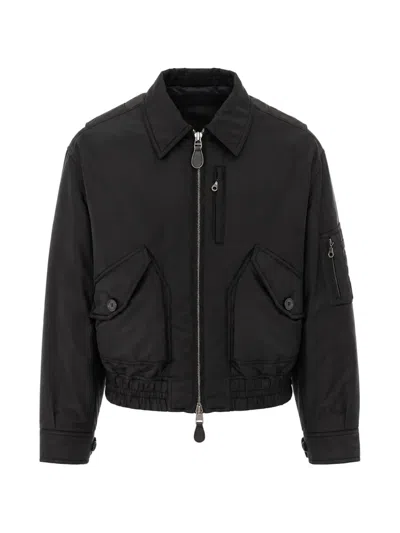 Coor Mk-3 Zip-up Bomber Jacket In Black