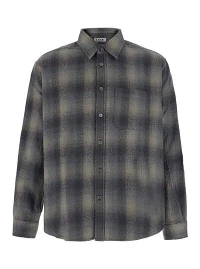 Coor Ombre Checkered Flannel Shirt In Yellow