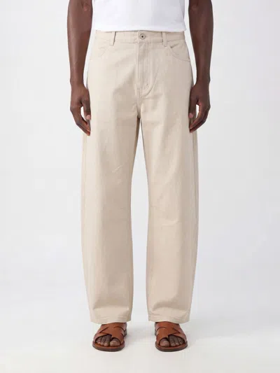 Coor Cotton Trousers In Neutral