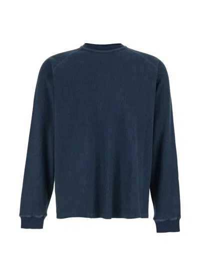 Coor Raglan-sleeve Sweatshirt In Blue