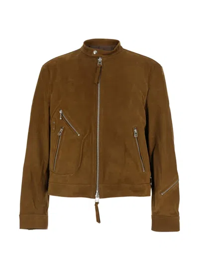 Coor Suede Jacket In Multi