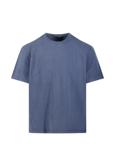 Coor Washed-effect T-shirt In Blue