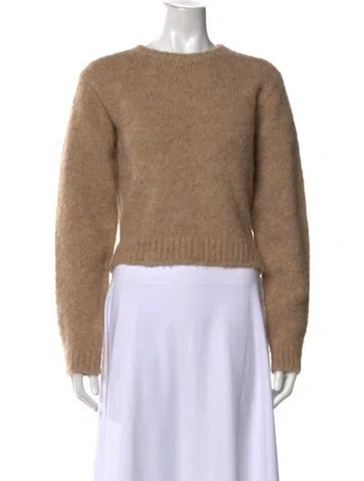 Pre-owned Coor Wool Crew Neck Sweater In Neutral