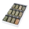 Copco Drawer Rack With 12 Prefilled Spice Jars In Multi