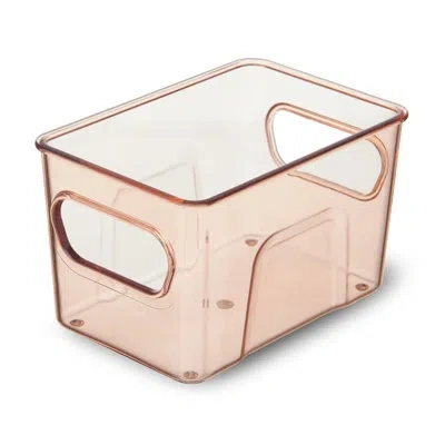 Copco Plastic Storage Bin In Pink