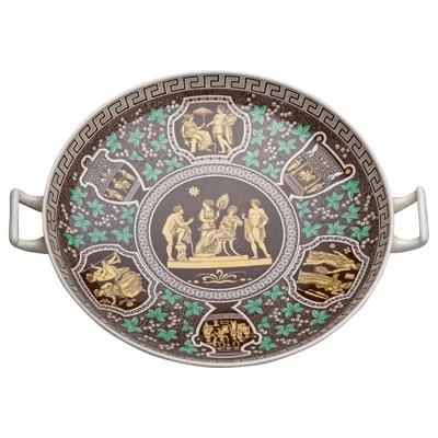 Pre-owned Copeland Spode 19th Century  Greek Tazza In Gray