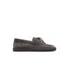 Copenaghen-studios Slip-on Man Copenaghen Studios Suede Off Black In Gray