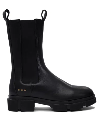 Copenhagen Ankle Boots Black