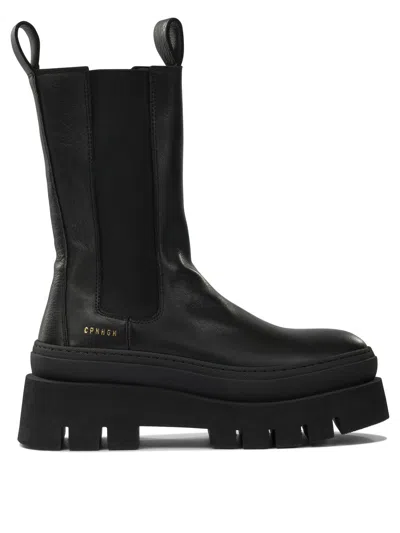 COPENHAGEN ANKLE BOOTS BLACK