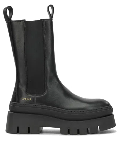 Copenhagen Boots & Ankle Boots In Black