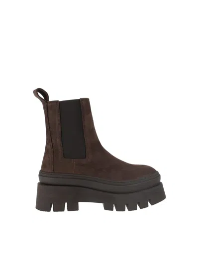 Copenhagen Boots Color Chocolate In Multi