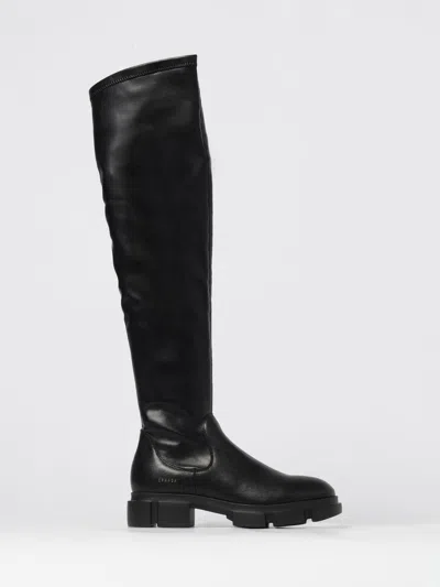 Copenhagen Black Leather Boots