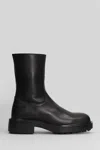 Copenhagen Cph 443 Low Heels Ankle Boots In Black