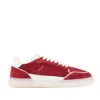 Copenhagen Red Suede Sneakers In Red