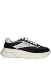 Copenhagen Cph56 Perforated Panelled Sneakers In Black