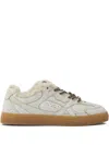 Copenhagen Cph63 Fur-trim Leather Sneakers In White