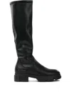 Copenhagen Knee-high Platform Boots In Black